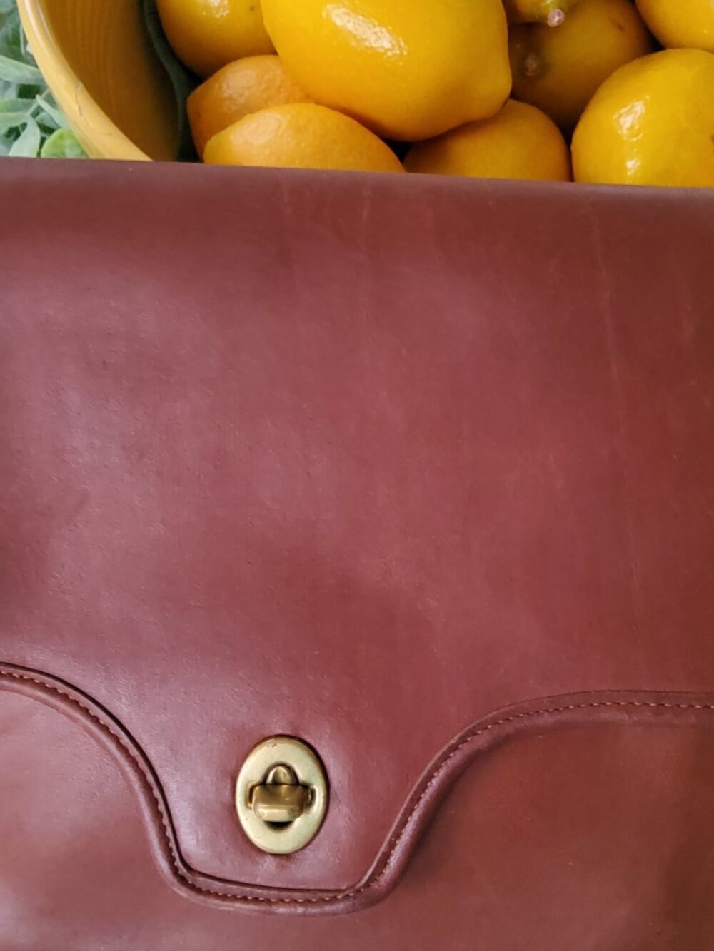 Vintage Coach Lenox Bag in British Tan 9918 - Picture 3 of 15